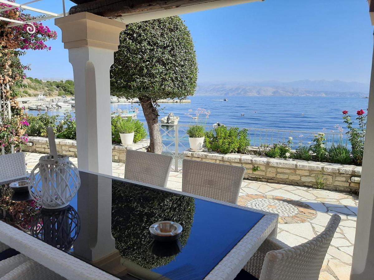 Imerolia Beach Villa Kassiopi Corfu Extérieur photo