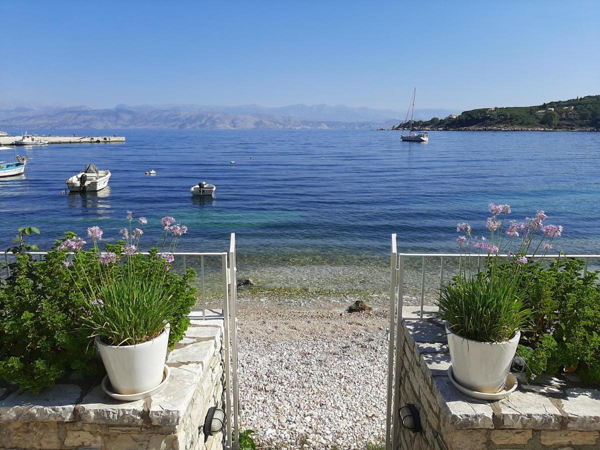 Imerolia Beach Villa Kassiopi Corfu Extérieur photo