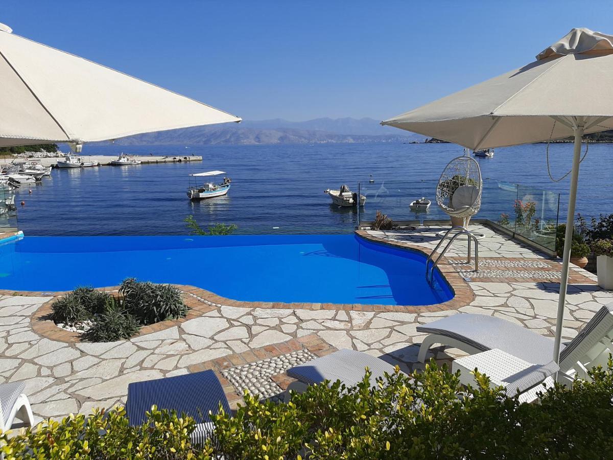 Imerolia Beach Villa Kassiopi Corfu Extérieur photo
