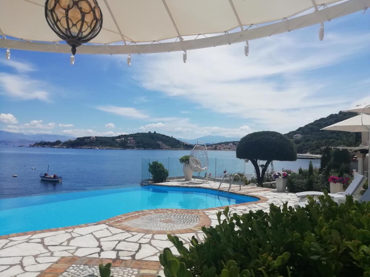 Imerolia Beach Villa Kassiopi Corfu Extérieur photo