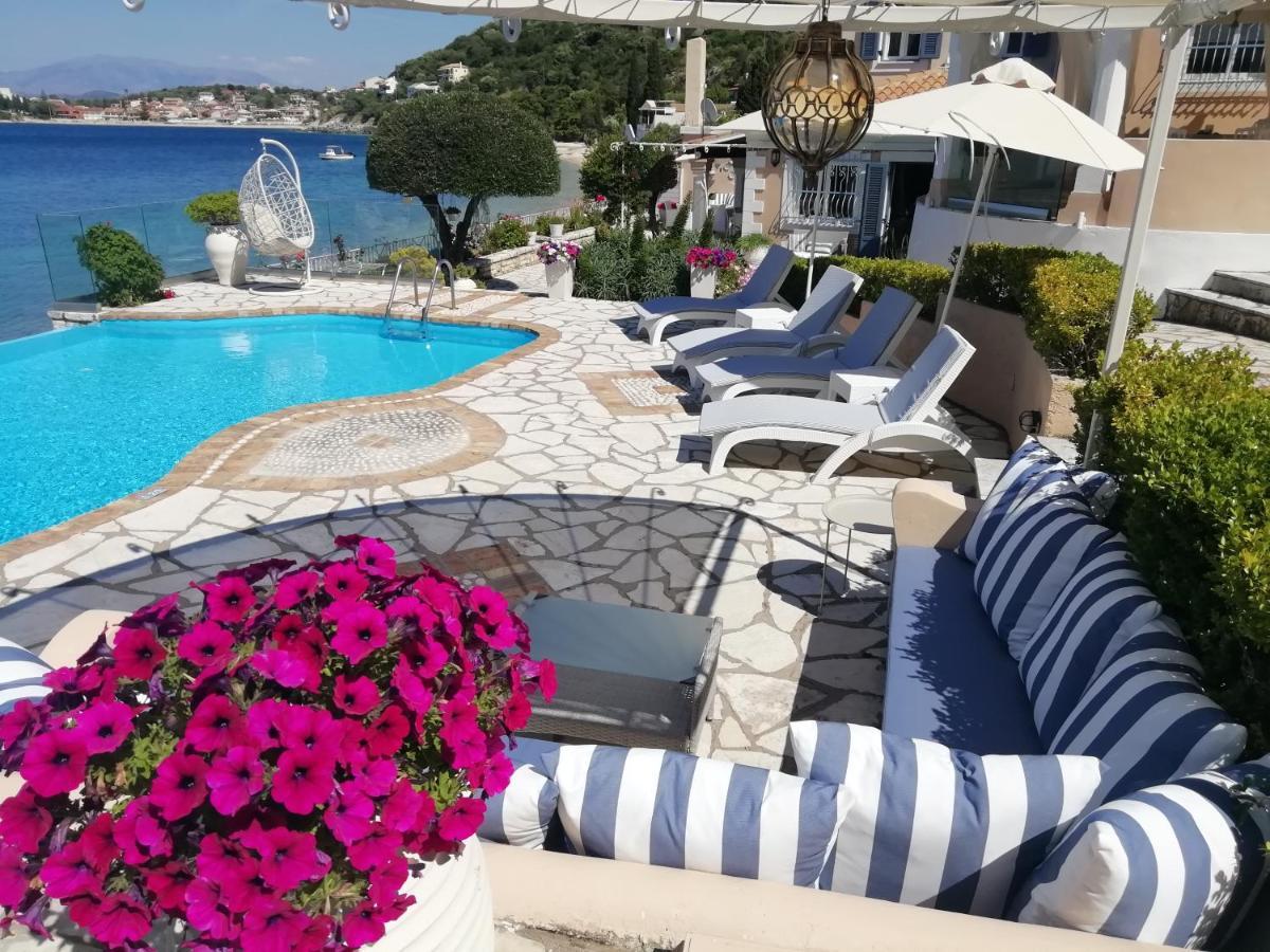 Imerolia Beach Villa Kassiopi Corfu Extérieur photo