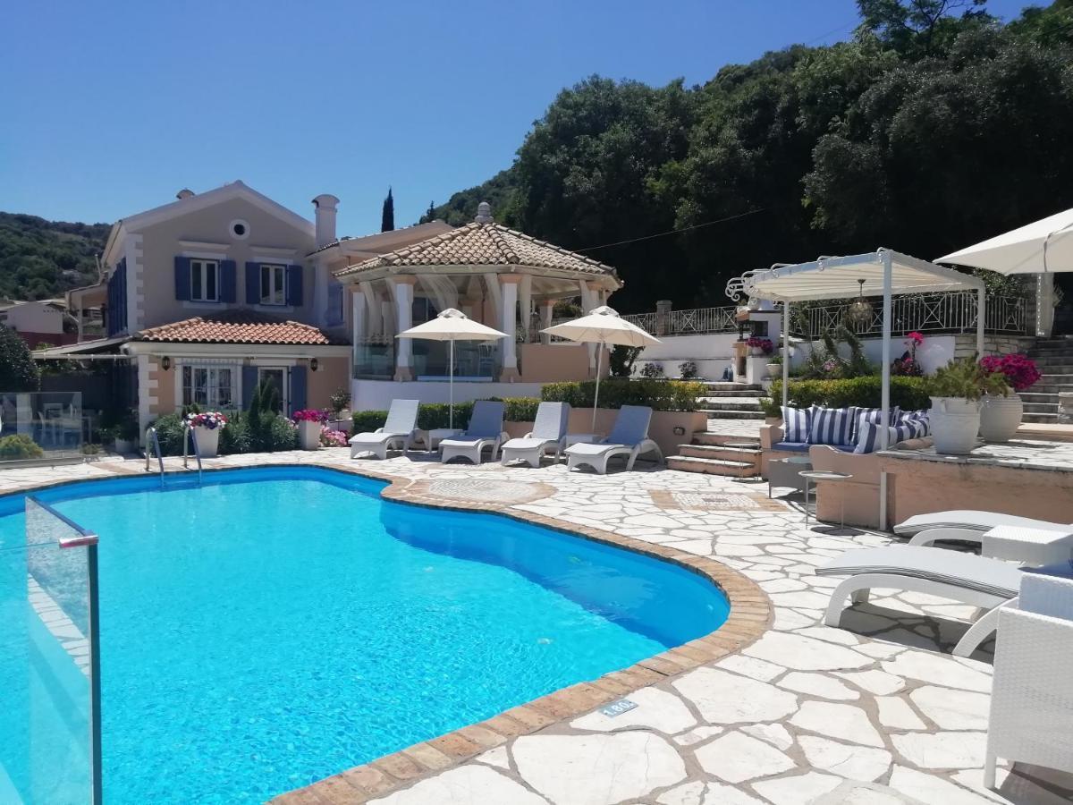 Imerolia Beach Villa Kassiopi Corfu Extérieur photo