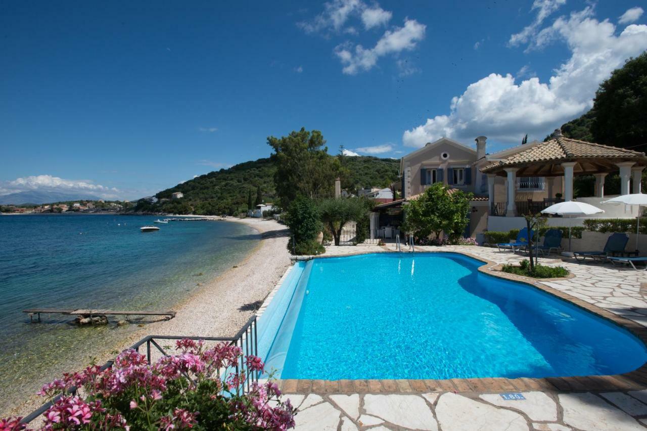 Imerolia Beach Villa Kassiopi Corfu Extérieur photo