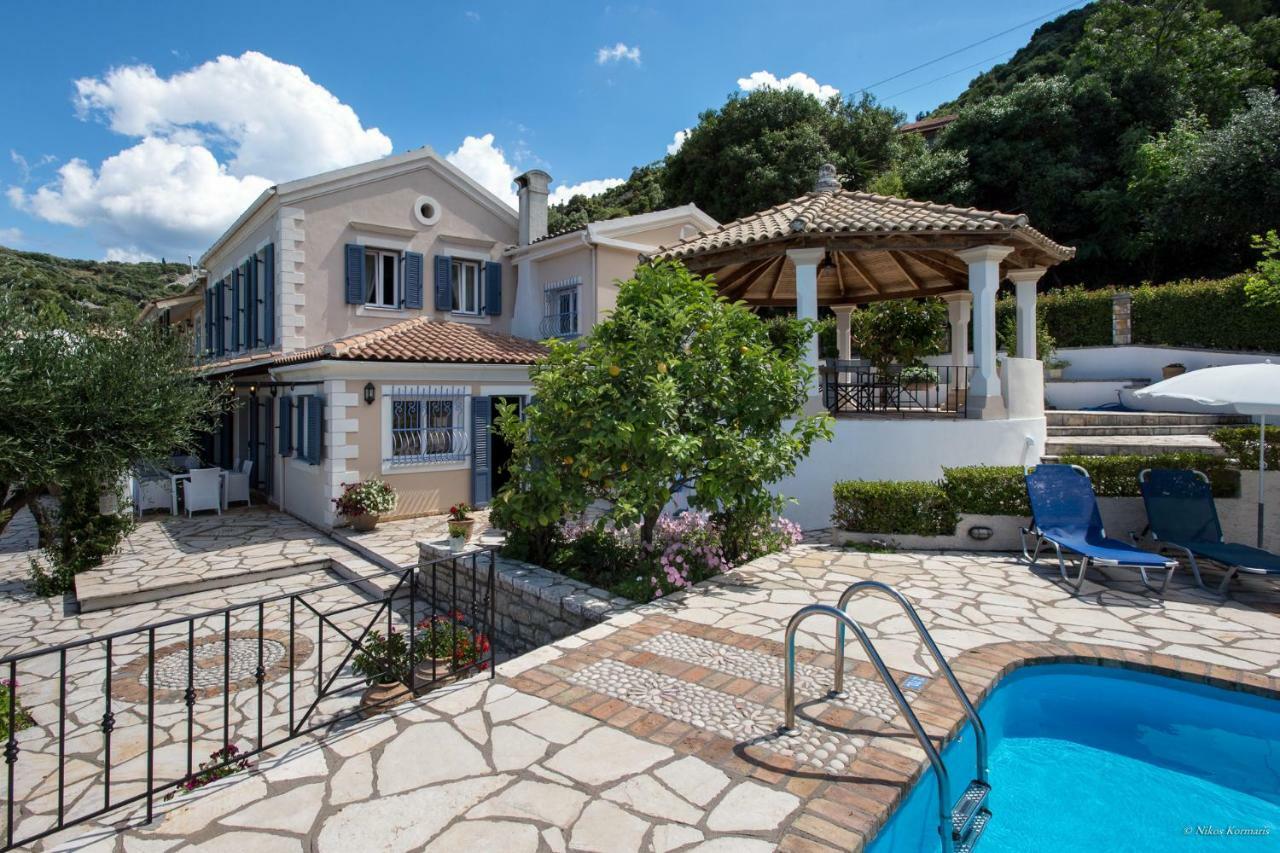 Imerolia Beach Villa Kassiopi Corfu Extérieur photo